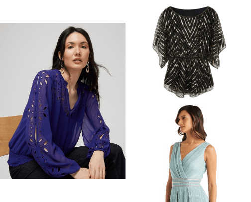 Womens Evening Wear for a Cruise cover photo collage