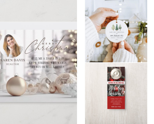 Holiday Realtor Must-Haves: Festive Marketing That Sells cover photo collage