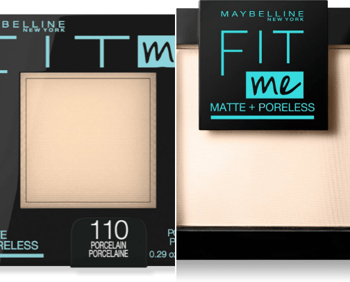 Powder foundation cover photo collage