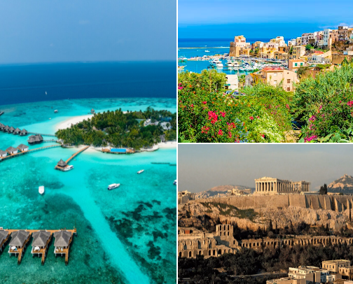 TRAVEL BUCKET LIST cover photo collage