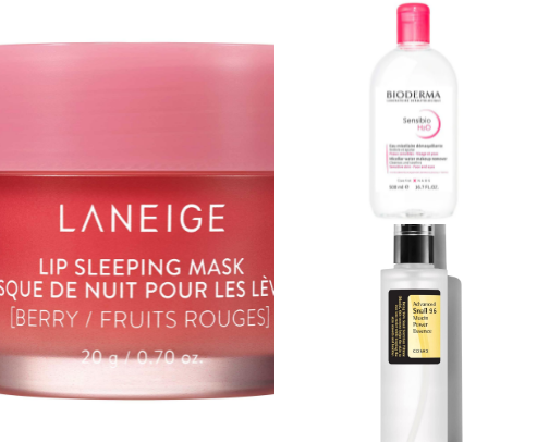 skincare essentials cover photo collage