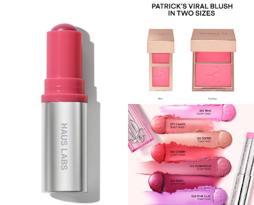 Best blushes? Hehe cover photo collage