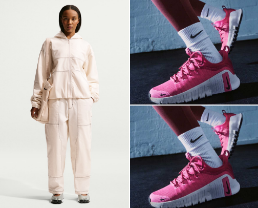 Nike finds cover photo collage