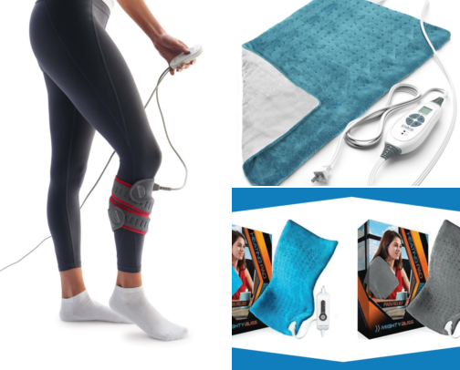 I Finally Found Heating Pads That Actually Stay Warm on My Aching Back cover photo collage