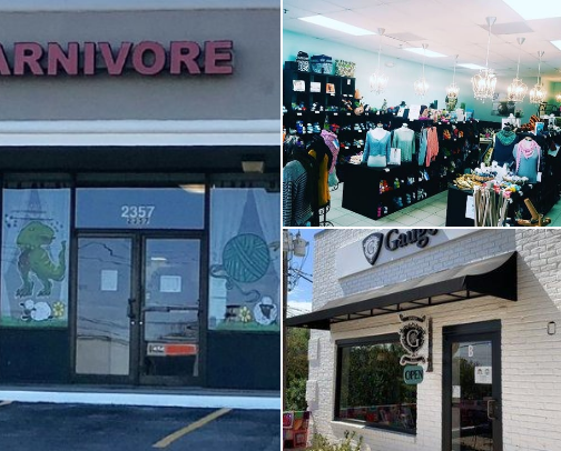 Texas Yarn Shops cover photo collage