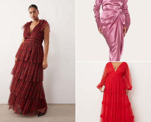 Plus size Valentine's Day Outfit Ideas cover photo collage
