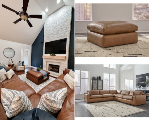 Upgrade your movie nights with The Perfect Sectional cover photo collage