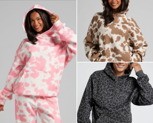 Cozy Viral animal print collection - comfrt cover photo collage