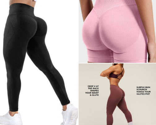 The Best Gym bottoms That Snatch & Sculpt🥰 cover photo collage