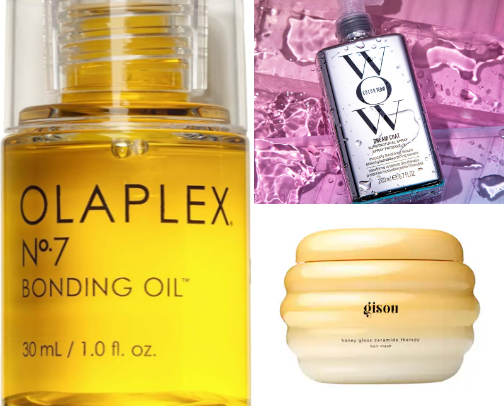 Hair care products for healthy hair💆‍♀️ cover photo collage