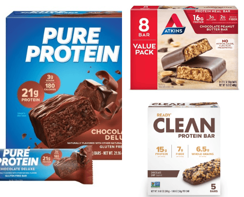 Protein Bars cover photo collage