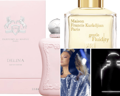 IT girl fragrances cover photo collage