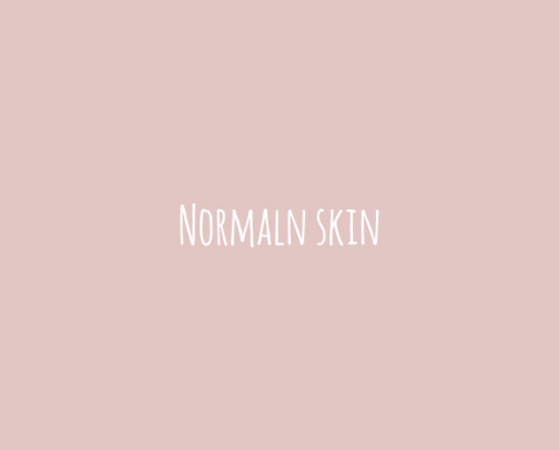 Normal skin cover photo collage