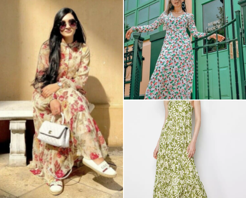 4 Must-Have Floral Dresses This Season cover photo collage
