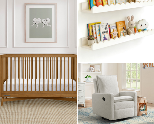 Baby Girl Nursery cover photo collage