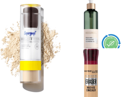 My favourite makeup/skincare products cover photo collage