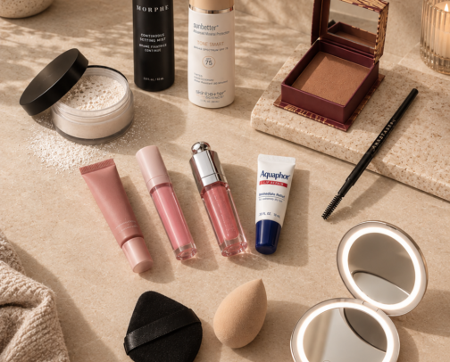 Beauty | My Oily Skin Makeup Cheat Sheet cover photo collage