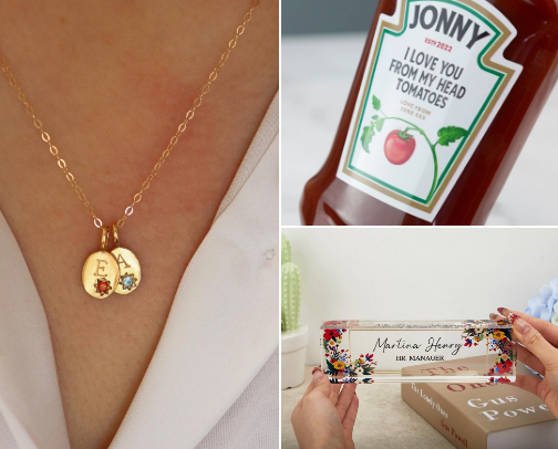 Ideas for gifts from Etsy cover photo collage
