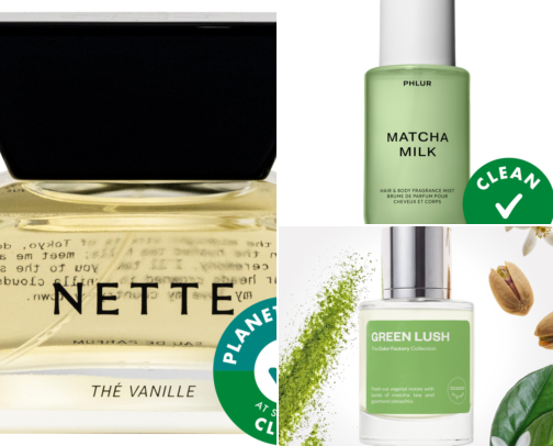2026 Matcha Perfumes & Modern Green Fragrances to Try cover photo collage