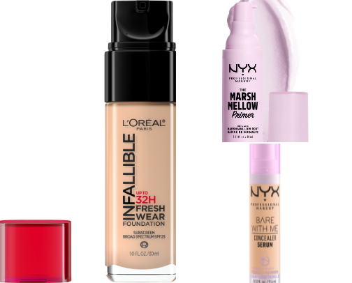 best drug store makeup cover photo collage