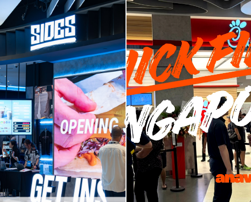 Fast Food Singapore cover photo collage