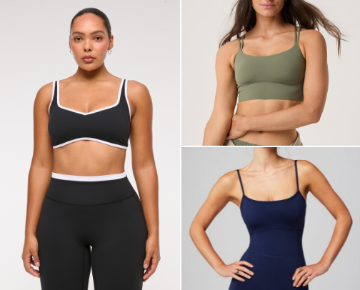 Athletic Wear For The Girls cover photo collage