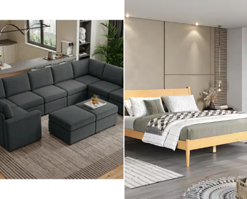 Furniture cover photo collage