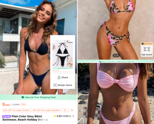 Cute bikinis👙✨🌸 cover photo collage