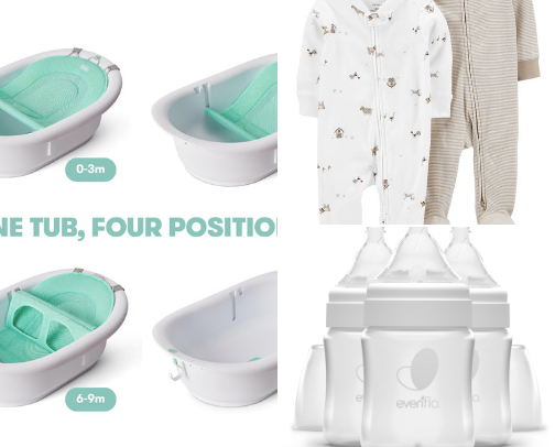 First time mom essentials cover photo collage