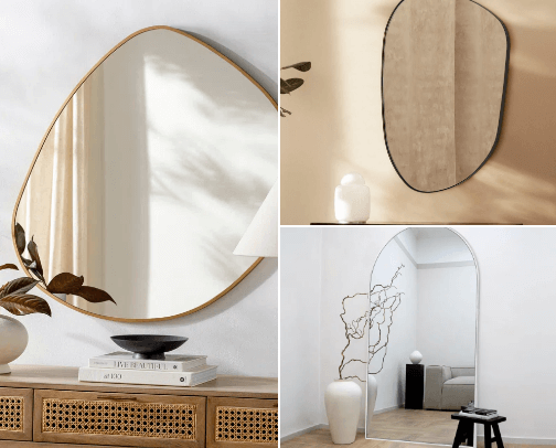 Hey Beautiful lets talk Mirrors! cover photo collage