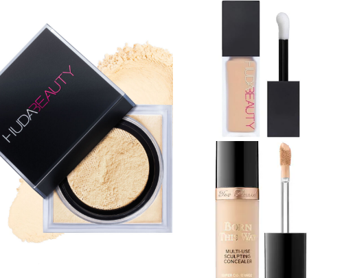 high end make up cover photo collage