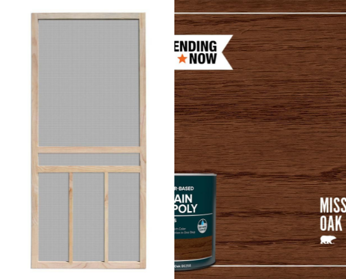 Pantry Screen Door cover photo collage