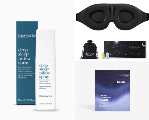 💤 Top Sleep Essentials I Swear By – No More Restless Nights! 😴✨ cover photo collage