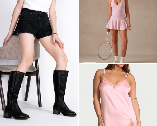 Clothes I want to buy cover photo collage