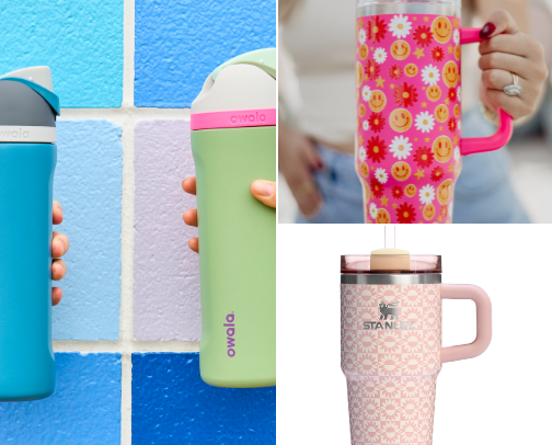water bottles!! cover photo collage