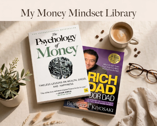 Breaking the Chain - Best Money Mindset Books cover photo collage
