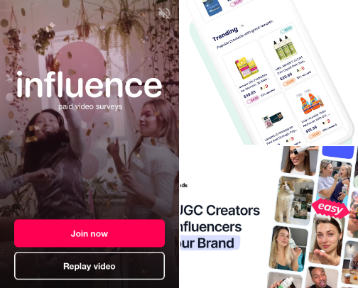 Side hustle apps I LOVE 💕 💸 cover photo collage