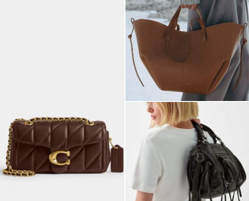 autumn bag wishlist 🍁 cover photo collage