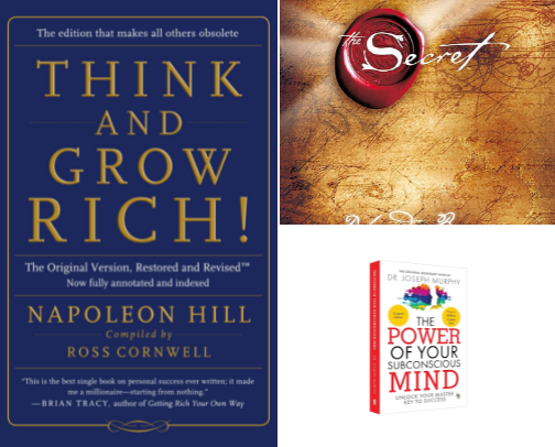 "The Subconscious Masterclass: 25 Books to Rewire Your Brain for Success" cover photo collage