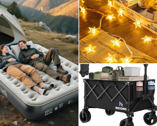 Camping FESTIVAL cover photo collage