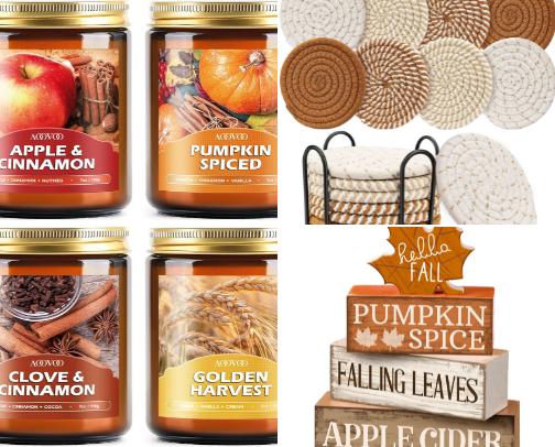 🍂 Amazon Fall Decor Finds | Cozy & Neutral Home cover photo collage