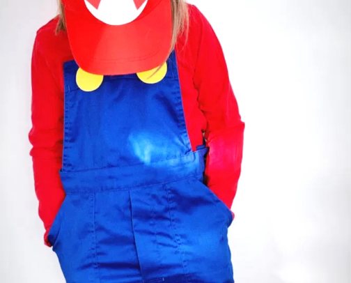 Super Mario Kostüm cover photo collage