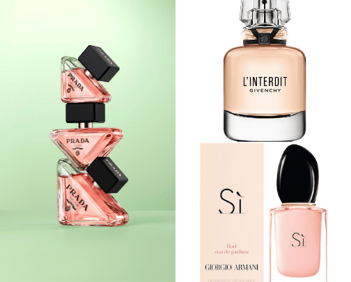 Parfume favorites cover photo collage