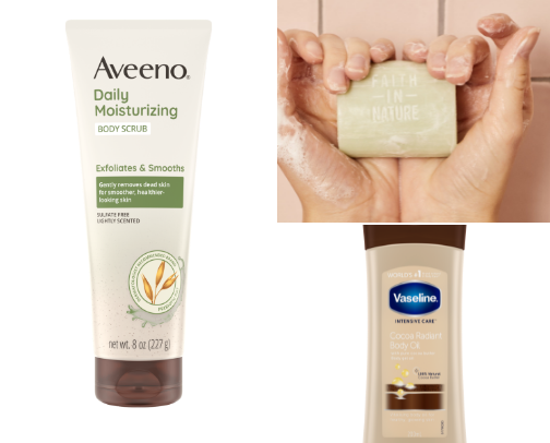 My Everyday Body Care Essentials cover photo collage
