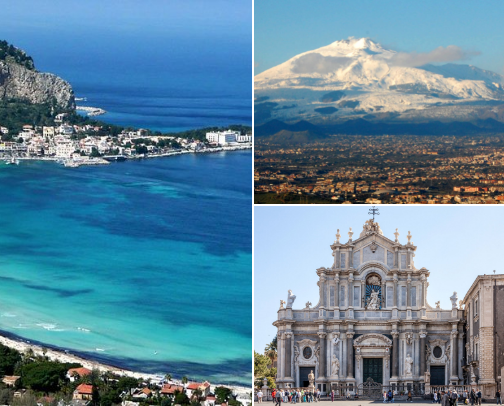 MUST VISIT IN SICILY cover photo collage