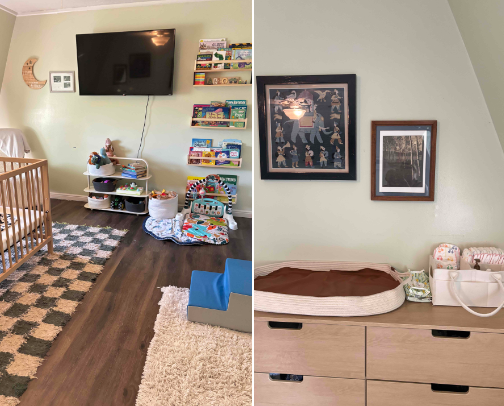 My baby’s nursery cover photo collage