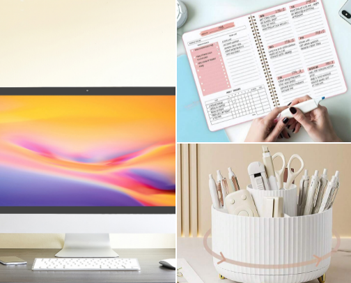 Shop 'til You Drop: My Must-Have Office Supplies From Shein cover photo collage
