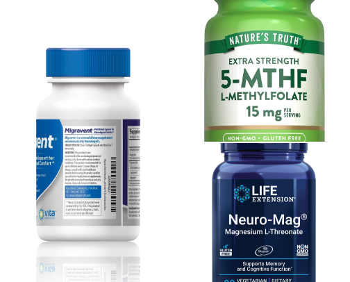 Vitamins and Supplements cover photo collage