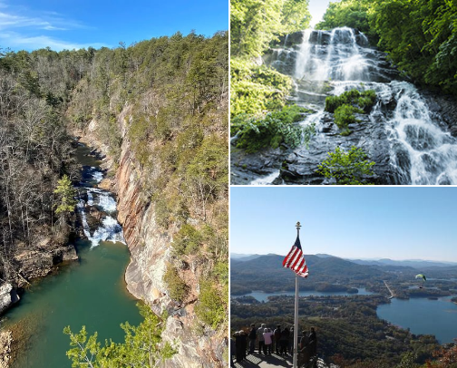 Scenic Hikes in Georgia ✨ cover photo collage