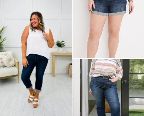 Plus Size Fashion cover photo collage